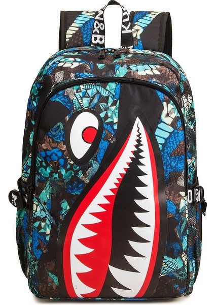 Ortaokul Öğrencileri Için Moda Trendi Hafif ve Basit Kişilik Sırt Çantası (Yurt Dışından)