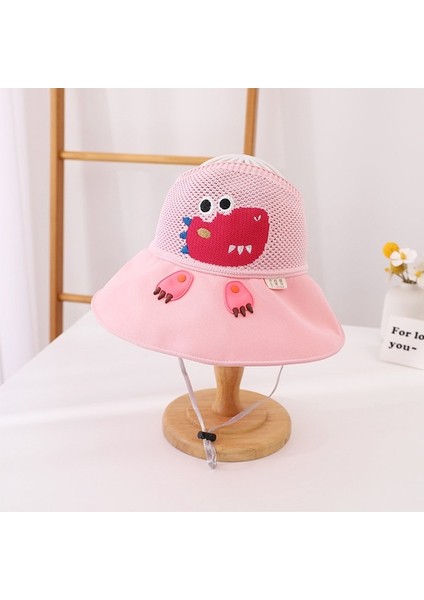 Çocuklar Için Sevimli Karikatür Dinozor Güneş Şapkası (Yurt Dışından)