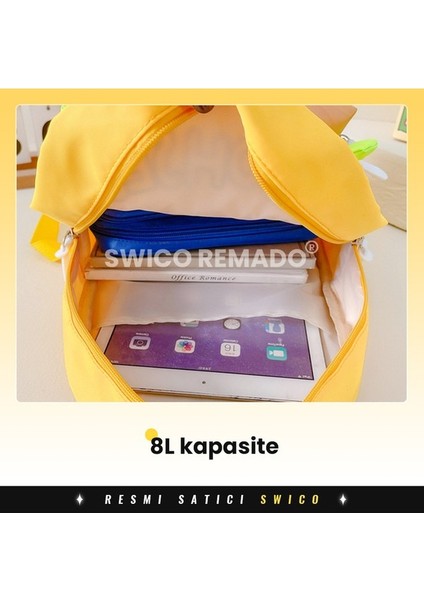 Şirin Hamburger Şekilli Anaokulu Çantası (Yurt Dışından) fırsatları