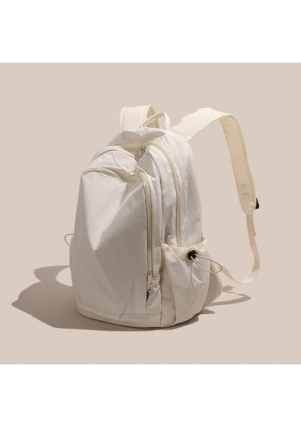 Kadın Üniversite Öğrencileri Için Okul Çantaları Erkekler Için Basit Rahat Banliyö Sırt Çantaları Büyük Kapasiteli Seyahat Hafif Sırt Çantaları (Yurt Dışından)