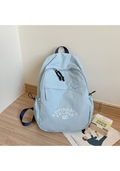 Kadınlar Için Kore Tarzı Gündelik Sırt Çantası, Büyük Kapasiteli Öğrenci Okul Çantası, Şık Kısa Mesafe Seyahat Sırt Çantası (Yurt Dışından)