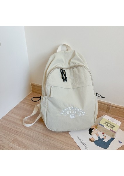 Kadınlar Için Kore Tarzı Gündelik Sırt Çantası, Büyük Kapasiteli Öğrenci Okul Çantası, Şık Kısa Mesafe Seyahat Sırt Çantası (Yurt Dışından) fiyatları