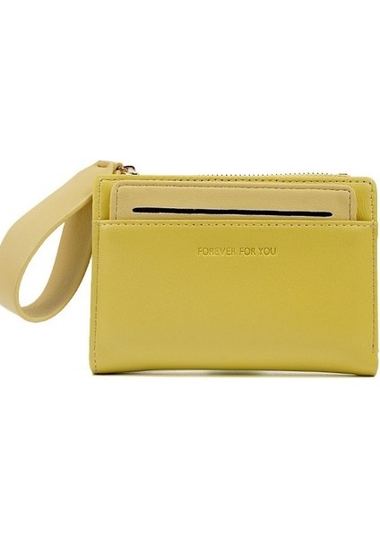 Birden Fazla Kart Yuvası, Çıkarılabilir Kart Tutucusu ve Bozuk Para Cüzdanı Bulunan, Modaya Uygun Kısa Ikiye Katlanmış Cüzdan (Yurt Dışından) fiyatları