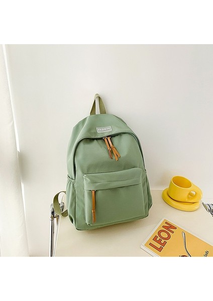 Sırt Çantası Basit Ortaokul Lise Üniversite Öğrenci Çantası Büyük Kapasiteli Sırt Çantası (Yurt Dışından)