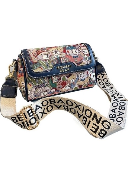 Kadın Çapraz Çanta Küçük Ayı Desenli Kadın Omuz Çantası (Yurt Dışından) fiyatları