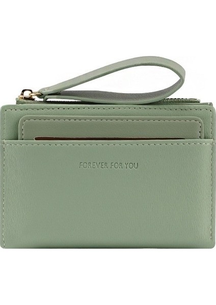 Birden Fazla Kart Yuvası, Çıkarılabilir Kart Tutucusu ve Bozuk Para Cüzdanı Bulunan, Modaya Uygun Kısa Ikiye Katlanmış Cüzdan (Yurt Dışından)