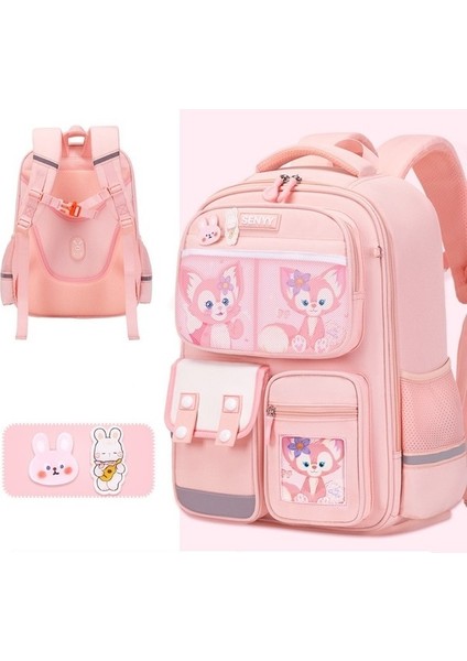 Yeni Ilkokul Öğrencisi Okul Çantası, Çocuk Omurga Koruması, Yükü Azaltan Oxford Kumaş Sırt Çantası, Büyük Kapasiteli Sandviç, Erkek Çocuklar Için Su Geçirmez, Kadın Yurt Dışında (Yurt Dışından)