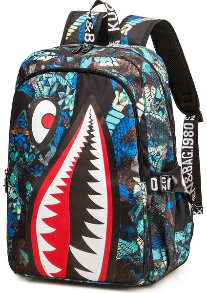 Ortaokul Öğrencileri Için Moda Trendi Hafif ve Basit Kişilik Sırt Çantası (Yurt Dışından)