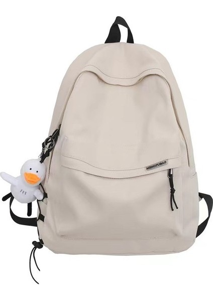 Sırt Çantası Erkek Basit Büyük Kapasiteli Seyahat Sırt Çantası Kadın Rahat Ortaokul Öğrencileri Lise Üniversite Öğrencileri Okul Çantaları Erkekler (Yurt Dışından)