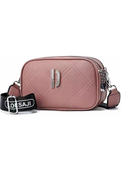 Yeni Stil Basit ve Çok Yönlü Orta Yaşlı Kadın Çantası Annenin Bakkal Alışveriş Çantası Omuz Crossbody Çantası (Yurt Dışından)