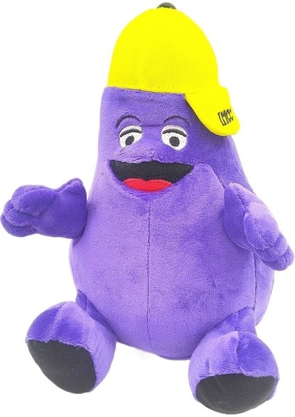 Grimace Mor Yüz Buruşturma Milk Peluş Oyuncak (Yurt Dışından)