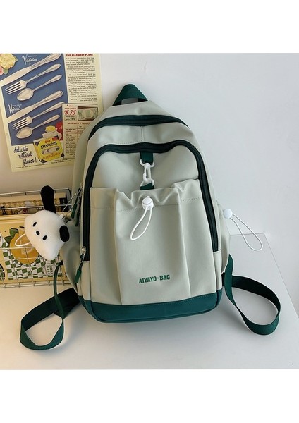 Basit ve Çok Yönlü Okul Çantası Kadın Ortaokul ve Lise Öğrencisi Sırt Çantası Üniversite Öğrencisi Sırt Çantası Seyahat Sırt Çantası (Yurt Dışından) fiyatları