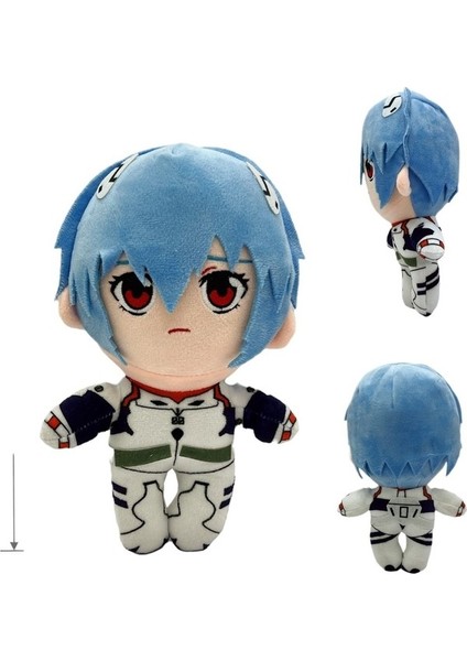 Neon Genesis Evangelion Peluş Oyuncak Bebek Ayanami Rei Peluş (Yurt Dışından)
