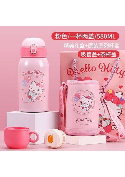 Disney Çocuk Termos Bardak Okula Giden Öğrenciler Için Özel Pipetli Bardak Gıda Sınıfı 316 Paslanmaz Çelik Malzeme Bardak Kollu (Yurt Dışından) fiyatları