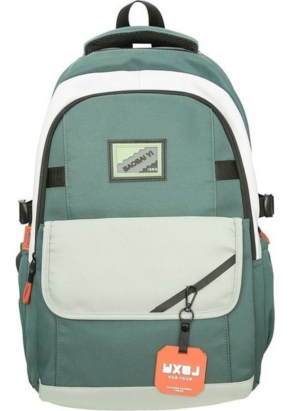 Ortaokul, Lise ve Üniversite Öğrencileri Için Geniş Kapasiteli, Şık Görünümlü, Basit ve Çok Yönlü Spor Seyahat Çantası (Yurt Dışından)