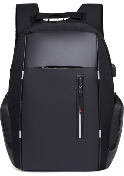 Erkek Sırt Çantası Çok Fonksiyonlu Büyük Kapasiteli Hırsızlık Önleyici Iş Rahat Çanta Bilgisayar Çantası (Yurt Dışından)