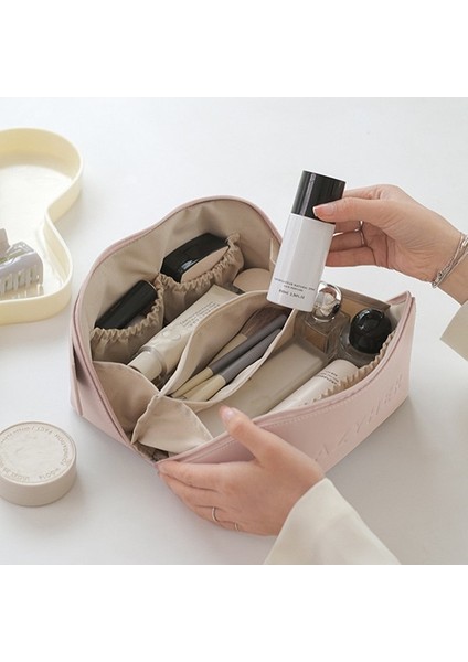 Kewendashiye Kozmetik Çantası Seyahat Makyaj Çantaları Büyük Kapasiteli Organizatör Saklama Çantası (Yurt Dışından) fiyatları