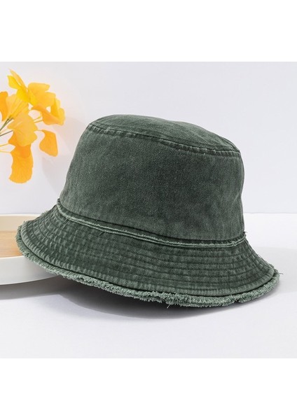 Güneş Koruyucu Balıkçı Şapkası Yaz Erkek ve Kadın Retro Ingiliz Şapkası Tüm Maç (Yurt Dışından)