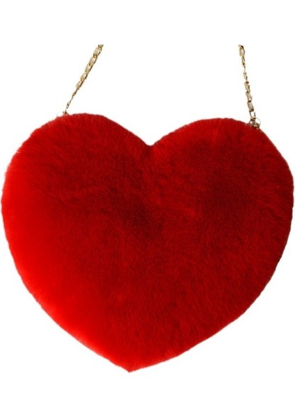 Çapraz Askılı Çanta, Suni Kürk Aşk Kalpli, Tek Omuzlu Kalpli Hediyelik Bozuk Para Cüzdanı (Yurt Dışından) fiyatları