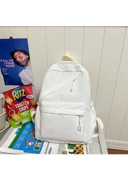 Rahat Basit Okul Çantası Ilkokul Ortaokul Lise Öğrenci Sırt Çantası Büyük Kapasiteli Sırt Çantası Çift Sırt Çantası (Yurt Dışından) fiyatları