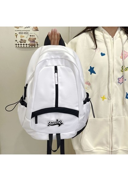 Japon Ins Üniversite Öğrencisi Sırt Çantası Kore Versiyonu Çok Yönlü Sırt Çantası Kız Yeni Üst Düzey Ortaokul Öğrencisi Okul Çantası (Yurt Dışından) fiyatları