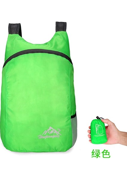 Ultra Hafif Taşınabilir Katlanabilir Sırt Çantası Su Geçirmez Açık Hava Seyahati Eğlence Çantası Büyük Kapasiteli 20L (Yurt Dışından) fiyatları