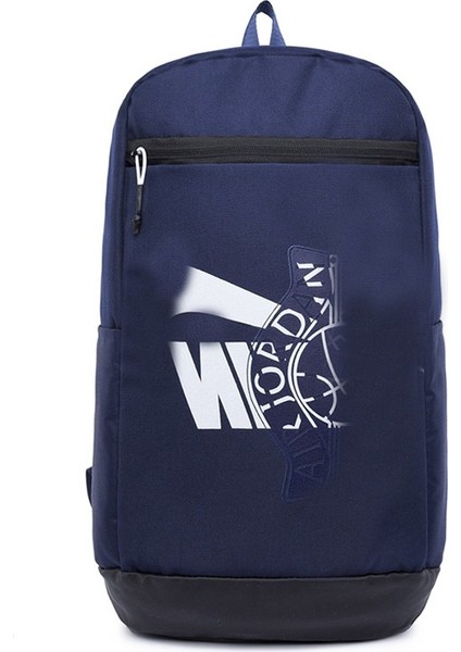 Yeni Uni Sırt Çantası Trend Açık Renk Kontrast Okul Çantası Baskılı Harfler Dağcılık Seyahati Büyük Kapasiteli Okul Sırt Çantası (Yurt Dışından)