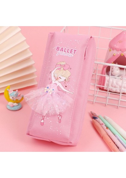 Kızlar Için Yeni Büyük Kapasiteli ve Güzel Kalem Kutusu, Ilkokul ve Ortaokul Öğrencileri Için Kalem Kutusu, Karikatür Sevimli Kırtasiye Çantası (Yurt Dışından) fiyatları