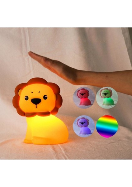 Aslan Pat Lamba Başucu Lambası Atmosfer Gece Lambası (Yurt Dışından) fırsatları