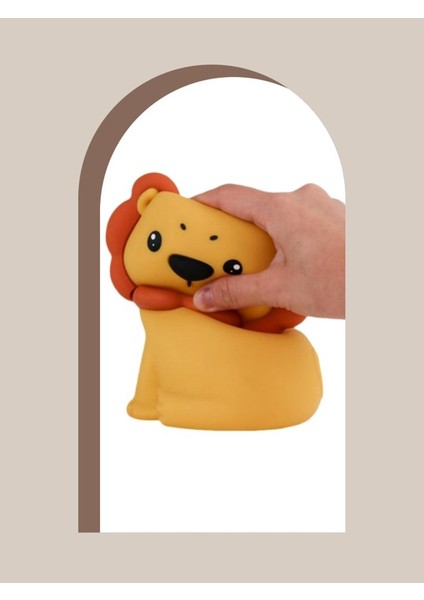 Aslan Pat Lamba Başucu Lambası Atmosfer Gece Lambası (Yurt Dışından) indirimleri