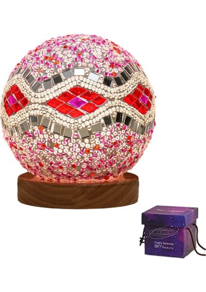Hediye Kutusu LED Dekoratif Masa Lambası Egzotik Stil USB Gece Lambası (Yurt Dışından)