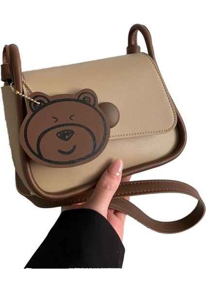 Trendy Moda Casual Kadın Messenger Çanta Omuz Küçük Kare Çanta (Yurt Dışından)