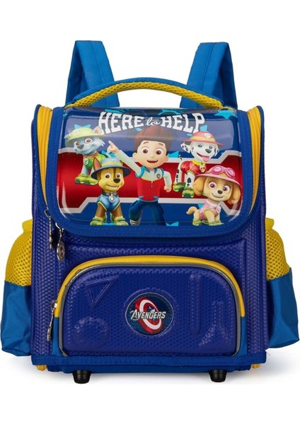 3D Örümcek Adam-Anaokulu Okul Çantası-Dekompresyon Omurga Koruması-Erkek Çocuk Okul Çantası (Yurt Dışından)