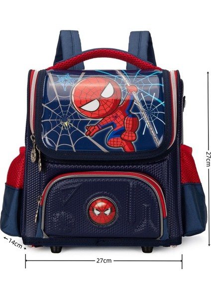 3D Örümcek Adam-Anaokulu Okul Çantası-Dekompresyon Omurga Koruması-Erkek Çocuk Okul Çantası (Yurt Dışından) fiyatları