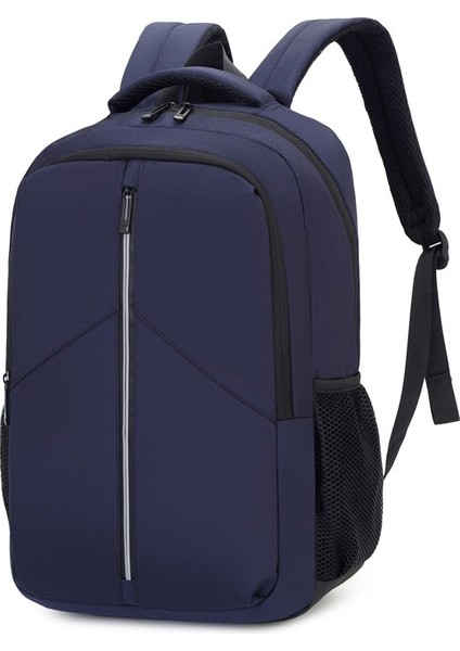 Yeni Uni Sırt Çantası Saf Renk Rahat Sırt Çantası Kore Versiyonu Büyük Kapasiteli Pratik Sırt Çantası Seyahat Sırt Çantası Basit Moda Kolej ve Ortaokul Öğrencileri Okul Sırt Çanta (Yurt Dışından)