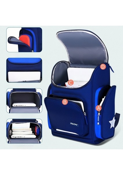 Büyük Kapasiteli-Erkek Çocuk Sırt Çantası-Su Geçirmez-Çocuk Okul Çantası (Yurt Dışından) fiyatları