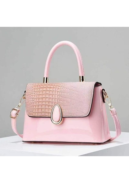 Kadınlar Için Yeni Kare Rugan Çanta Çanta Zincir Omuz Crossbody Çanta (Yurt Dışından)