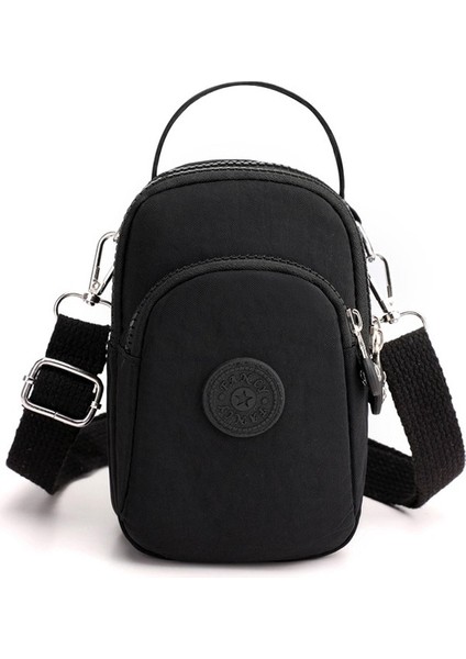 Messenger Küçük Çanta Kadın Mini Çanta Günlük Telefon Çantası Naylon Bozuk Para Cüzdanı (Yurt Dışından)