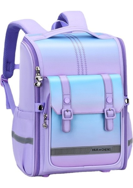 Yeni Uni Arka Yüksek Kali Büyük Kapasiteli Çocuk Okul Çantası, Omurgayı Korur ve Yükü , Havalı Kişilik Okul Sırt Çantası (Yurt Dışından)