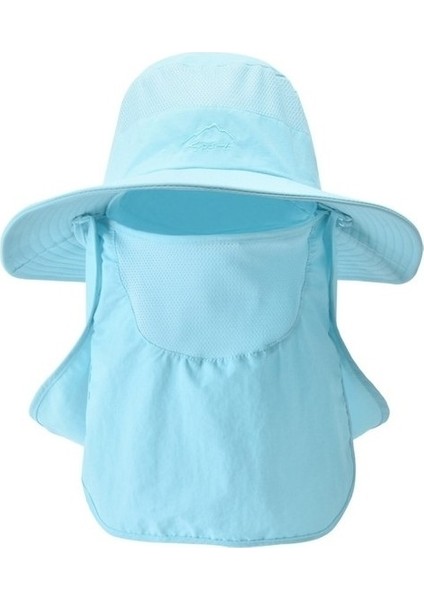 Dış Mekan Çabuk Kuruyan Güneş Koruyucu Nefes Alabilen Güneş Şapkası Yeşil (Yurt Dışından)