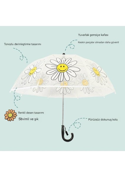 Kadın Uv Korumalı Şemsiye - Şeffaf (Yurt Dışından) fırsatları