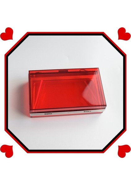 Şeffaf Çanta Messenger Çanta Omuz Küçük Kare Çanta Yemek Zinciri Çanta (Yurt Dışından) indirimleri