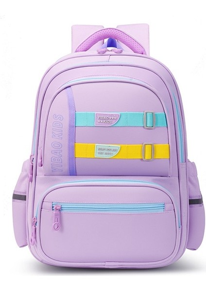 1. ve 2. Sınıf Kız ve Erkek Çocuklar Için Ilkokul Okul Çantaları, Çocuk Sırt Çantaları, Zıt Renkler, Basit ve Yük Azaltıcı (Yurt Dışından)