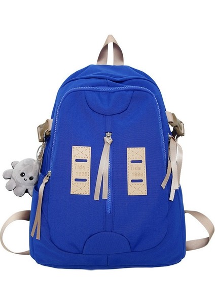 Yeni Uni Sırt Çantası Trend Ins Stili Basit Okul Çantası Büyük Kapasiteli Kişiselleştirilmiş Kampüs Havalı Stil Okul Sırt Çantası (Yurt Dışından)