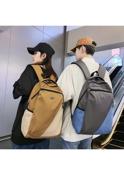 Yeni Üni Sırt Çantası Ins Üniversite Öğrencileri Basit Spor Okul Çantası Çok Yönlü Modaya Uygun Büyük Kapasiteli Okul Sırt Çantası (Yurt Dışından) modelleri
