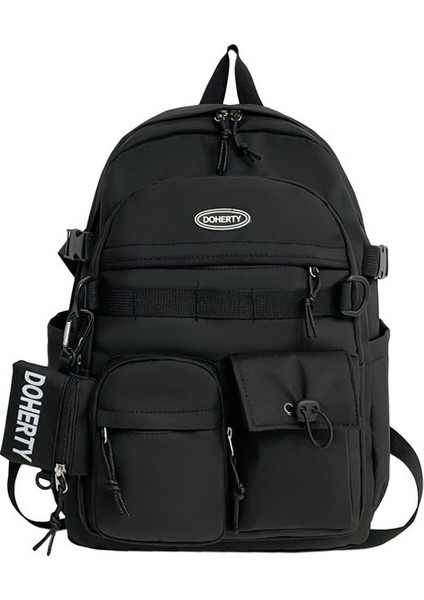 Öğrenci Okul Çantası Büyük Kapasiteli Sırt Çantası Kore Versiyonu Ortaokul Üniversite Öğrencisi Sırt Çantası (Yurt Dışından) fiyatları