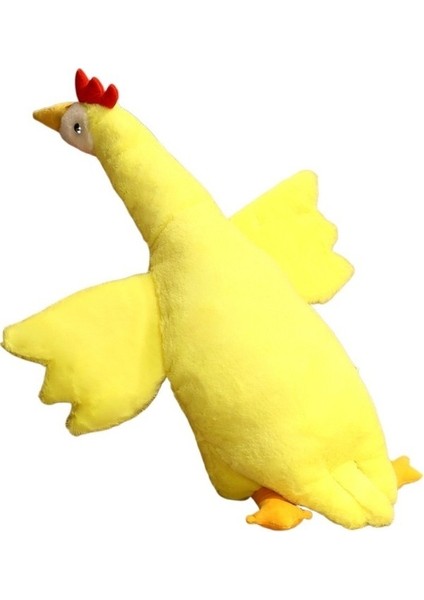 Sevimli Yatıştırıcı Simüle Edilmiş Büyük Horoz Peluş Oyuncak Bebek Yastık (Yurt Dışından)