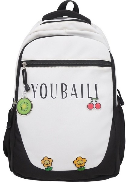 Bayan Ortaokul Öğrencileri, Ortaokul Öğrencileri Için Okul Çantaları, Büyük Kapasiteli, Çok Yönlü ve Yük Azaltıcı, Lise Öğrencileri Için Şık ve Trend Sırt Çantaları Yurt Dış (Yurt Dışından)