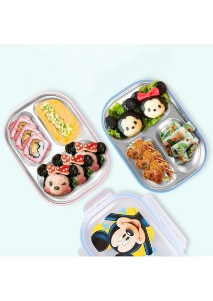 Disney Paslanmaz Çelik Gurme Modern Öğle Yemeği Kutusu (Yurt Dışından) modelleri