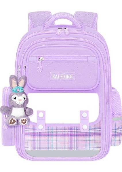 Ilkokul Öğrencilerinin Okul Çantaları, Geniş Kapasiteli, Erkek ve Kız Çocukları Için Omurga Korumalı ve Yük Azaltıcı Sırt Çantaları, Çocuk Okul Çantaları, Ingiliz Tarzı Yurt Dış (Yurt Dışından)